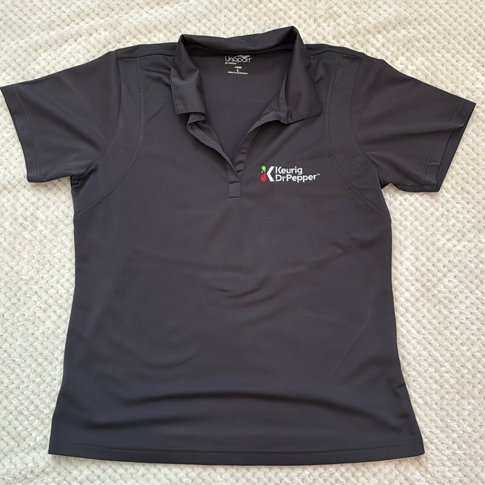 Women's Black Polo Shirt
